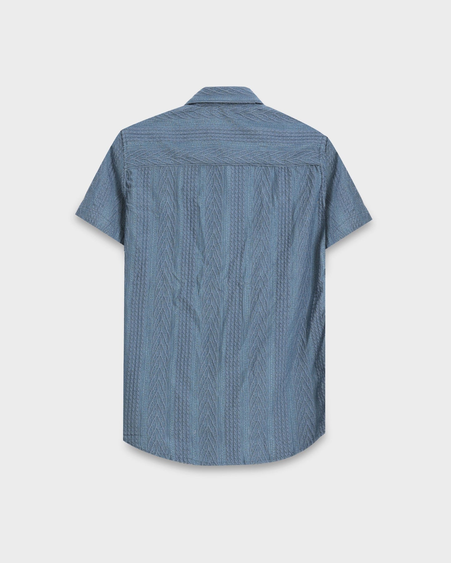 WAVE Blue Knit Shirt
