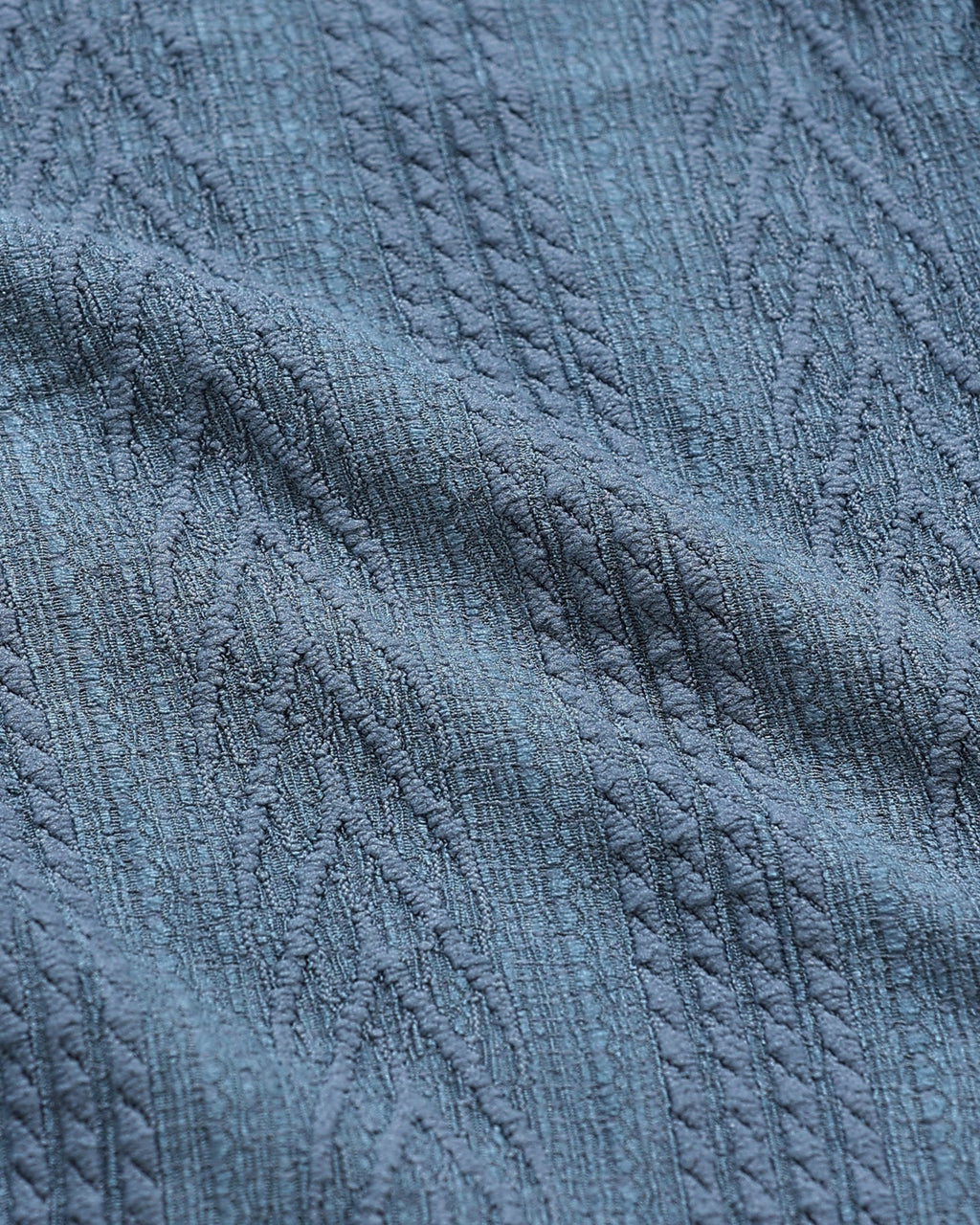 WAVE Blue Knit Shirt
