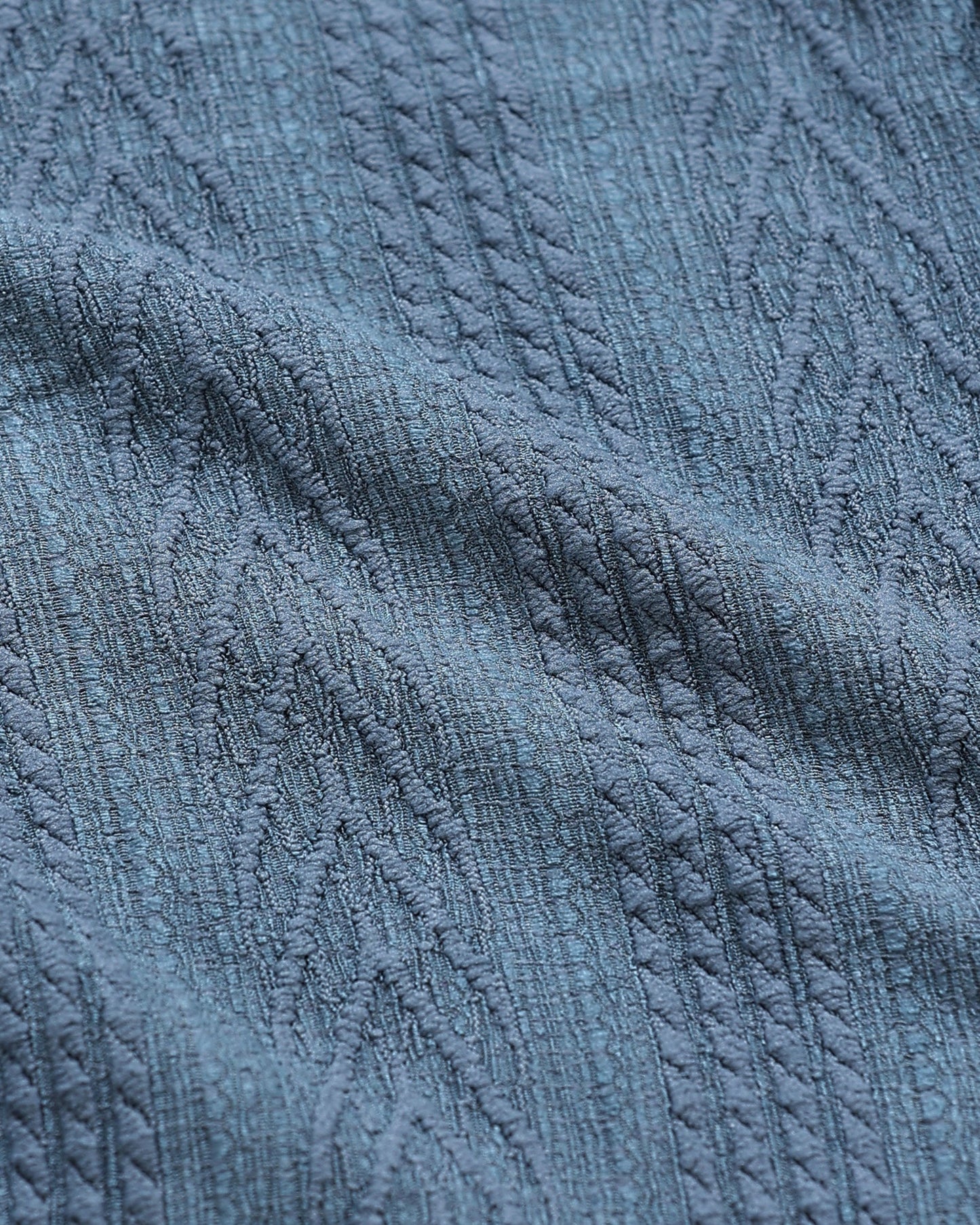 WAVE Blue Knit Shirt