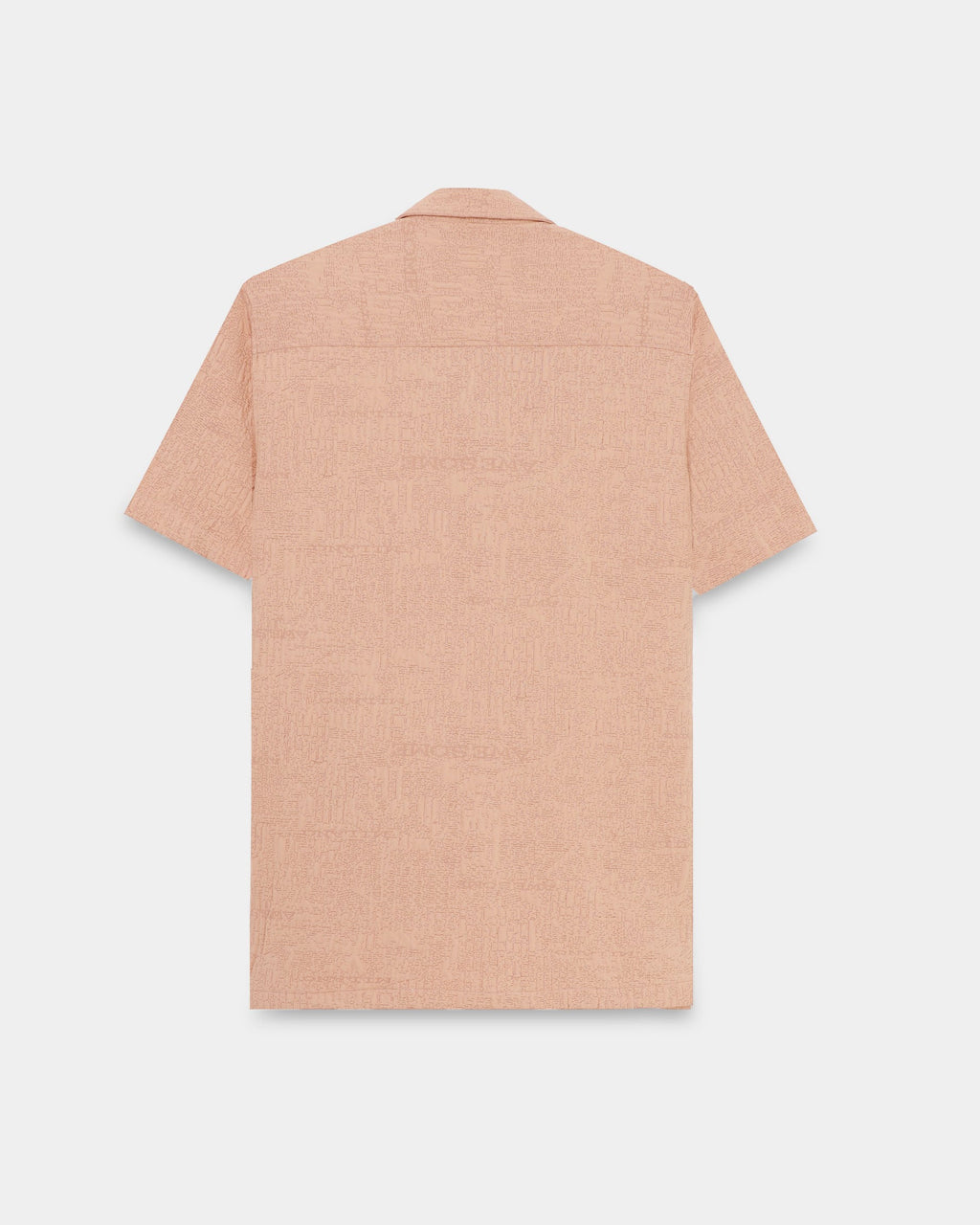 FOAM Peach Textured Shirt