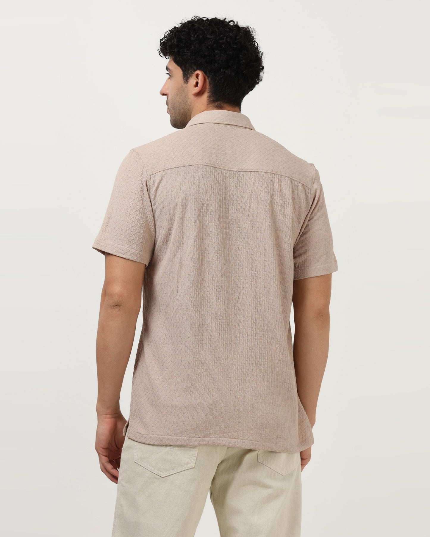 HALO Beige Knit Shirt