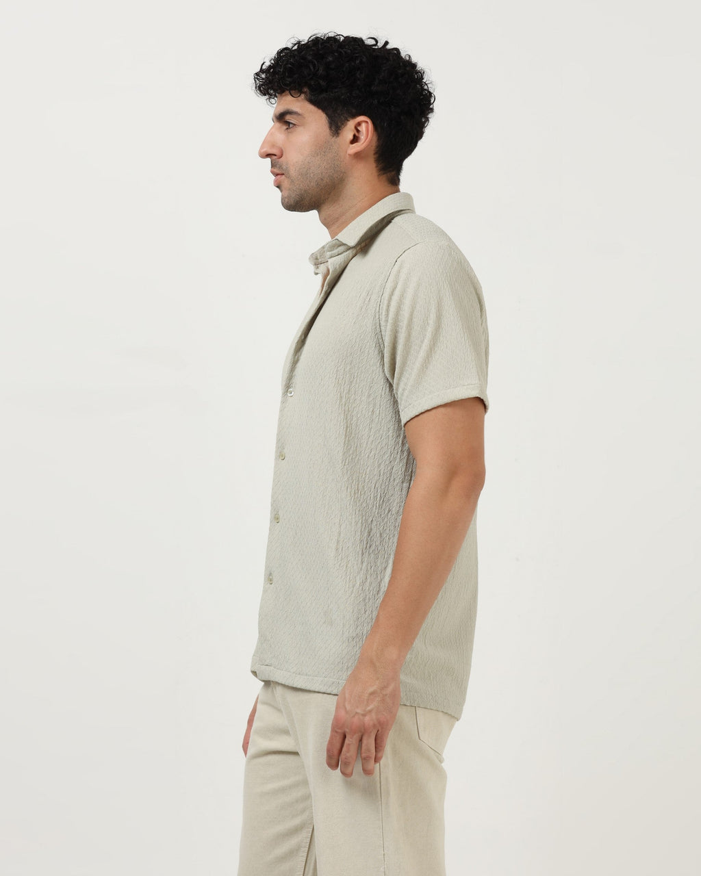 HALO Sage Green Knit Shirt