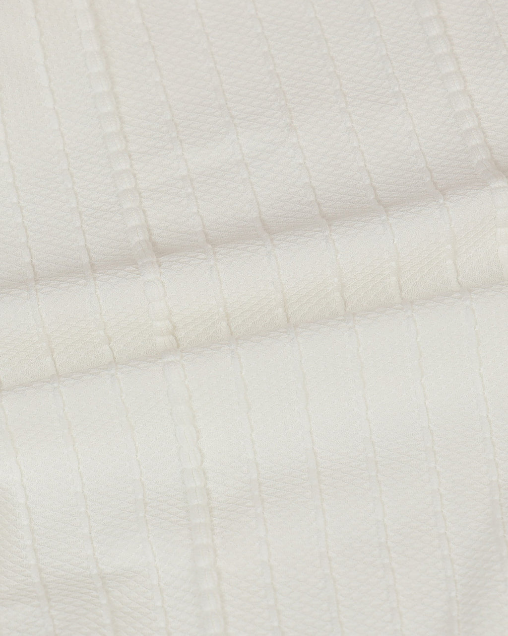 VERTIX White Textured Knit Shirt