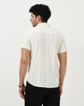 WAVE White Knit Shirt