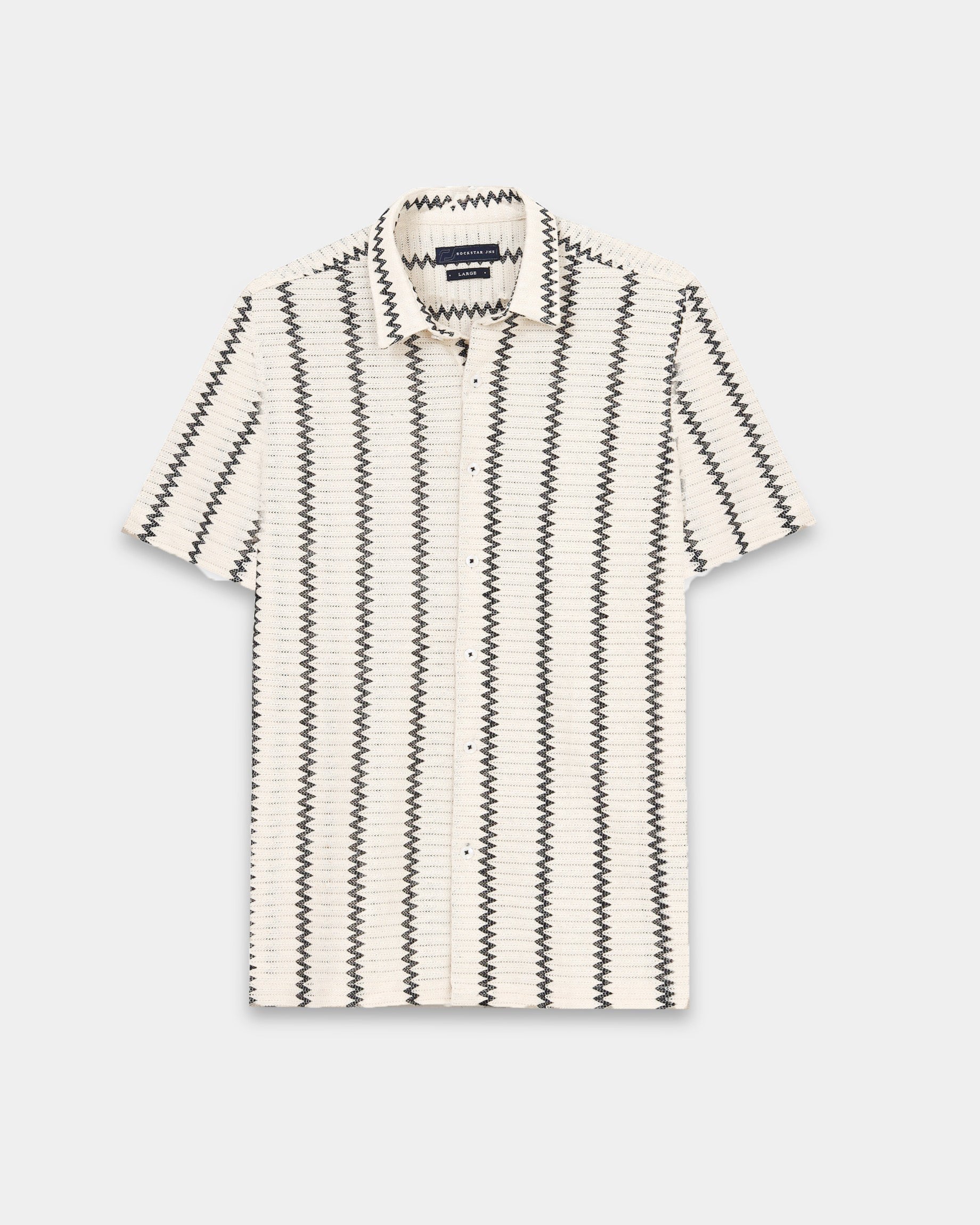 DUNE Black Zigline Shirt