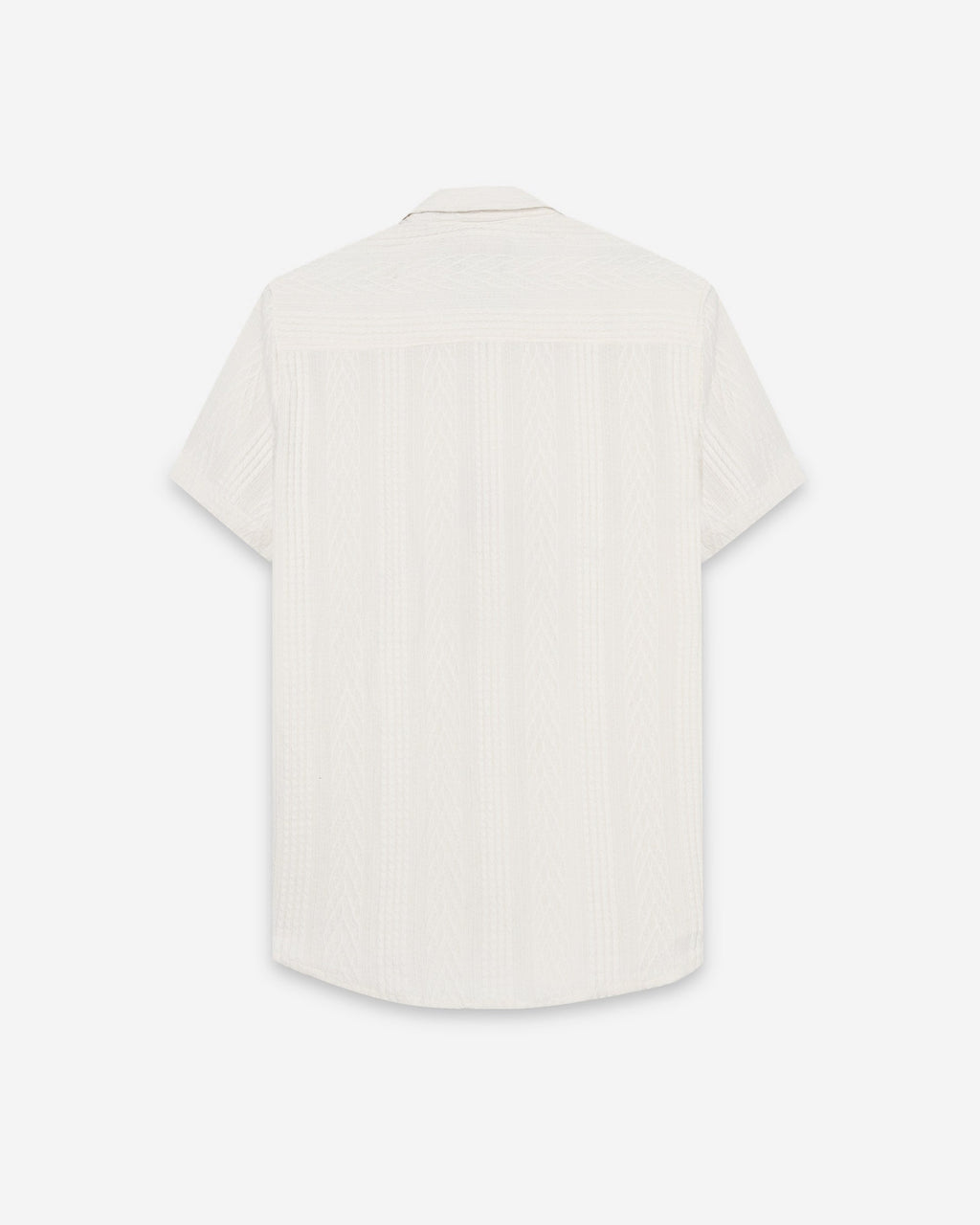 WAVE White Knit Shirt