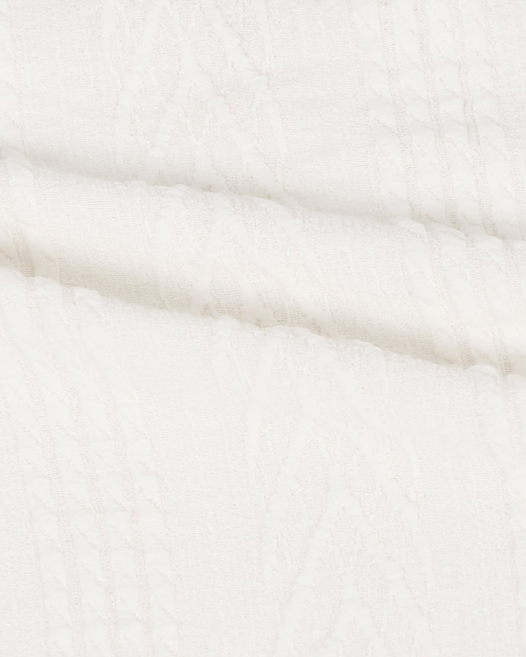 WAVE White Knit Shirt