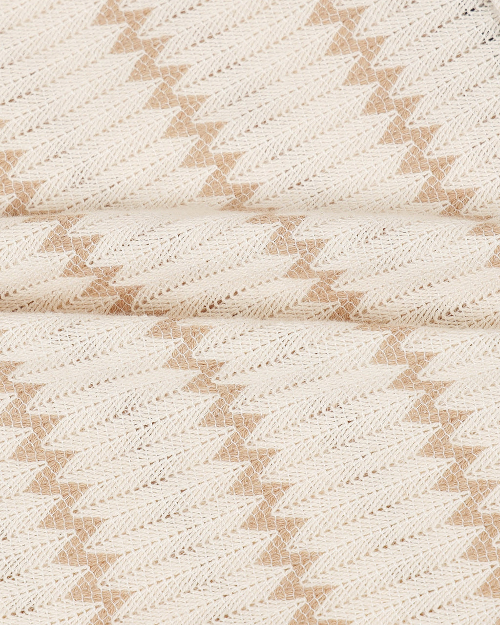 DUNE Beige Zigline Shirt