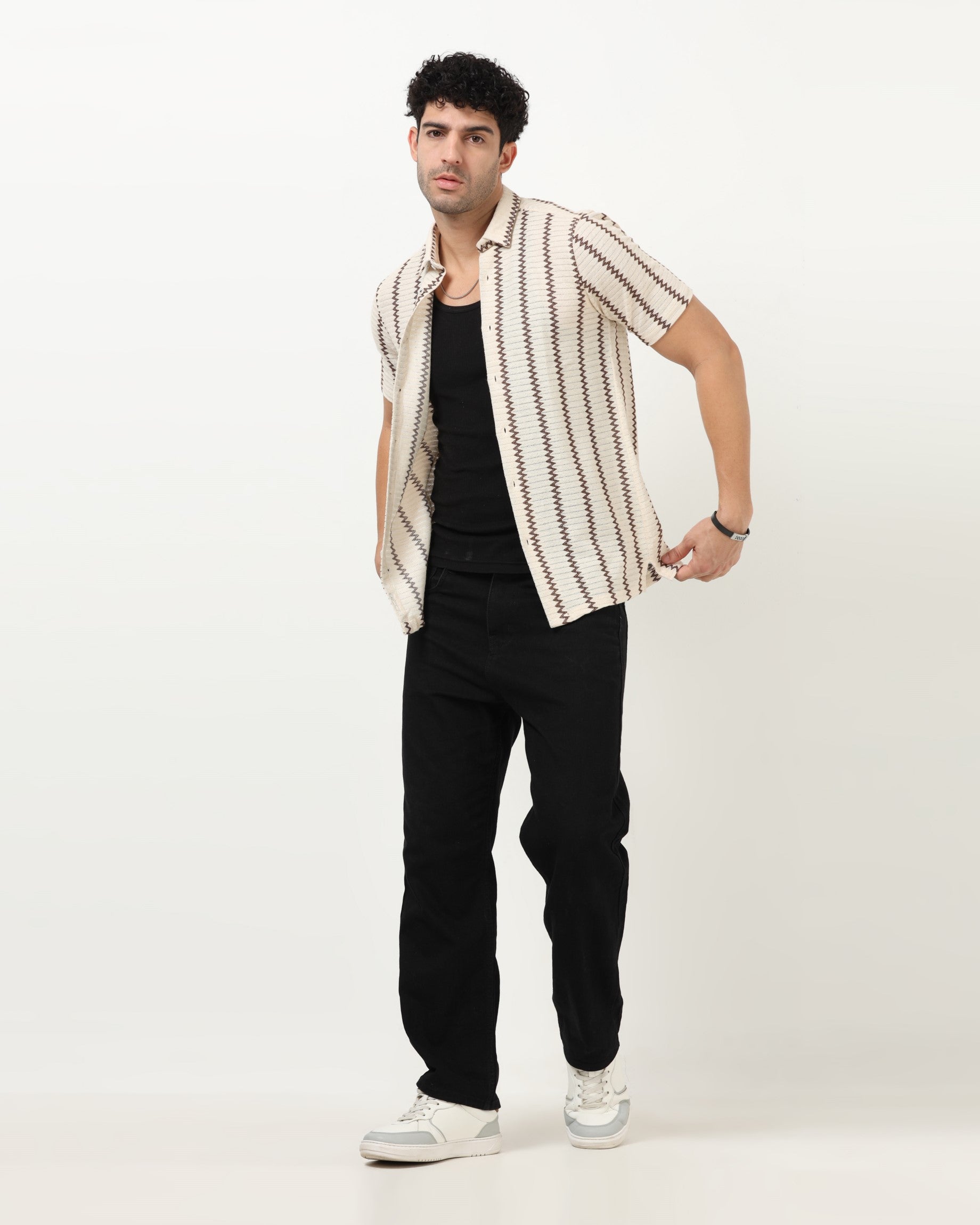 DUNE Brown Zigline Shirt