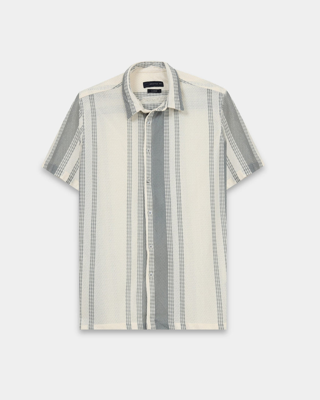 VOLT Light Blue Textured Knit Shirt