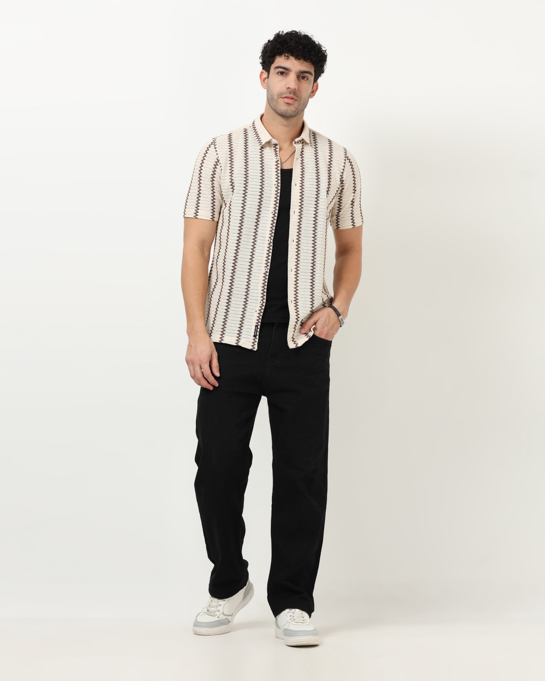 DUNE Brown Zigline Shirt