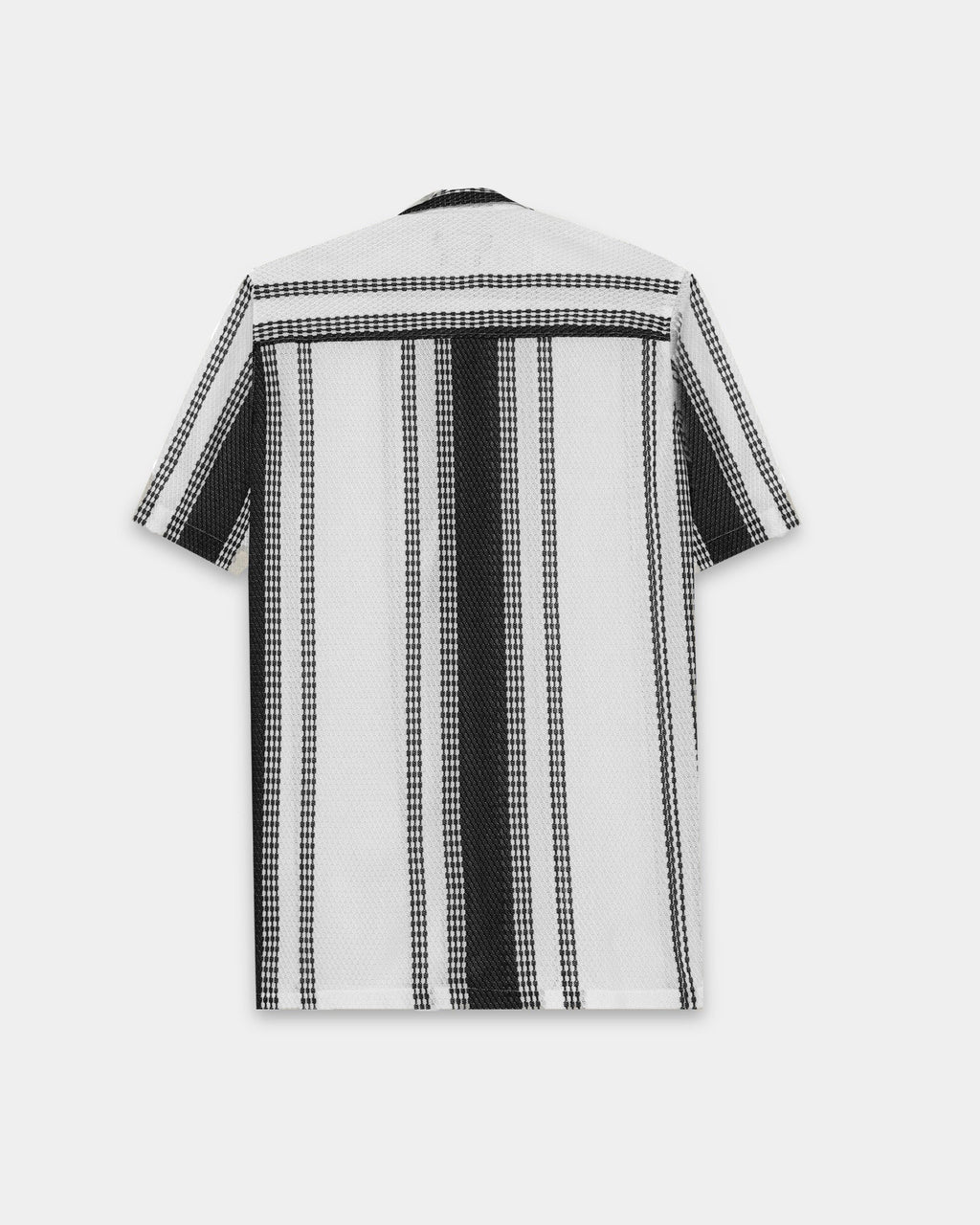 VOLT Black Textured Knit Shirt