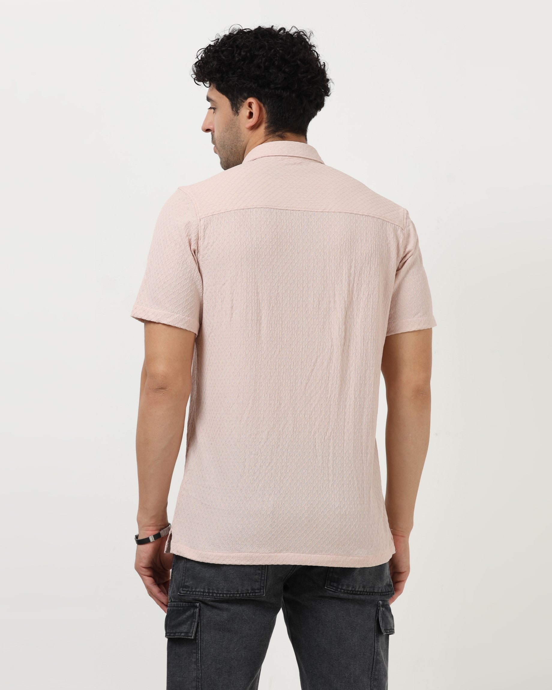 HALO Pink Knit Shirt