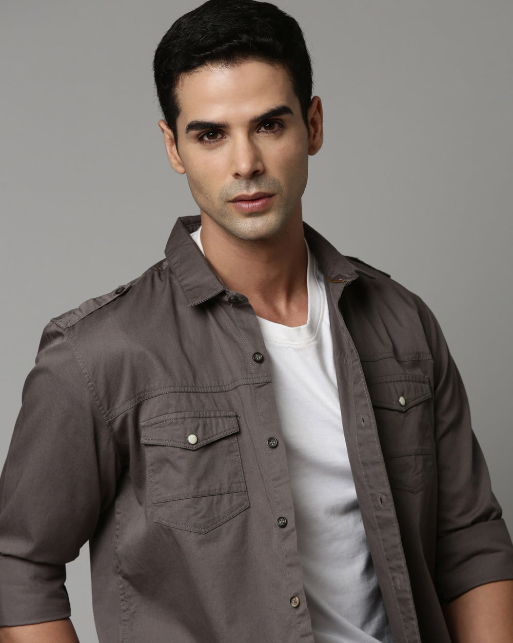 Urban Utility Shirt Dark Grey