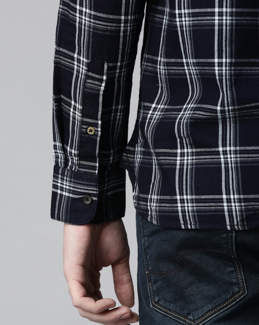 Swing True Blue Checkered Shirt