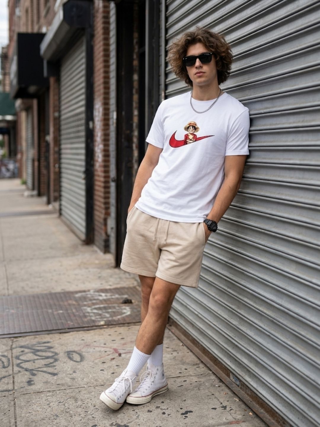 White Round Neck Bio Wash Single Jersey