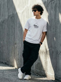 White Oversized Bio Wash Terry