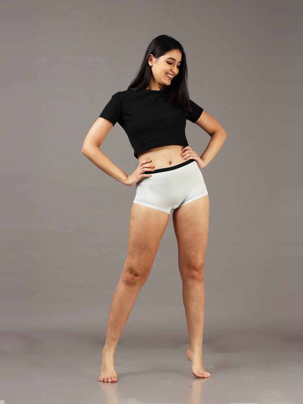 Women Shark Skin Boy Shorts