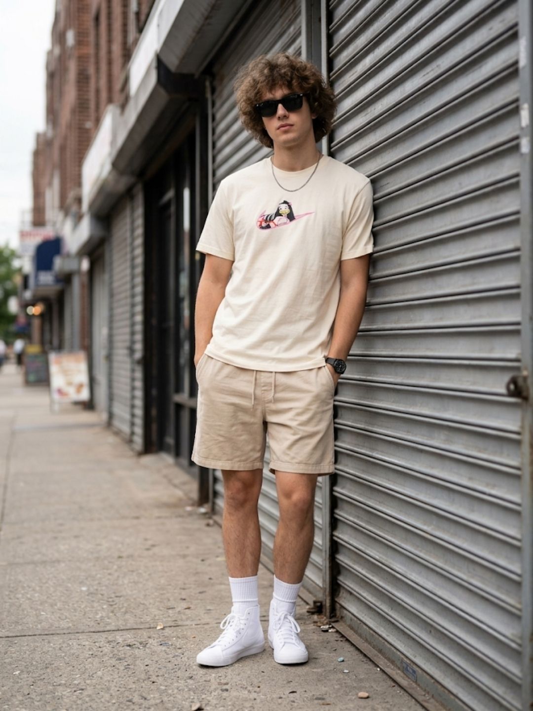 White Round Neck Bio Wash Single Jersey
