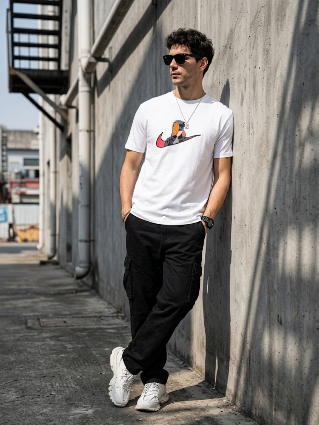 White Round Neck Bio Wash Single Jersey