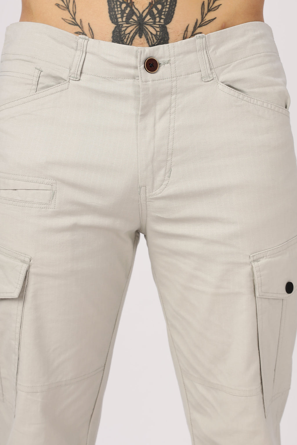 Men Ribstop Heavy duty Cargo-Stone