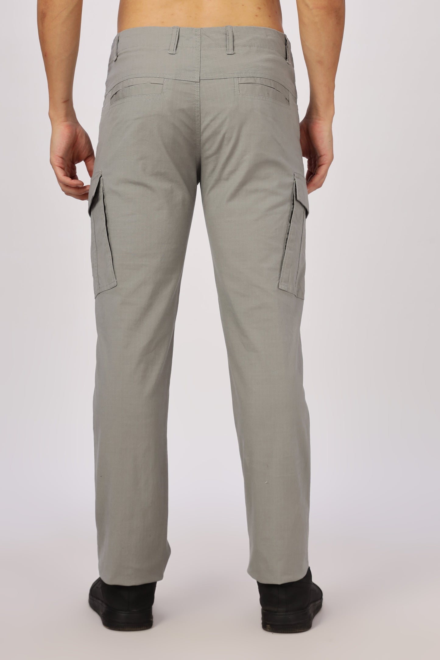 Men Ribstop Heavy duty Cargo-Lt Grey