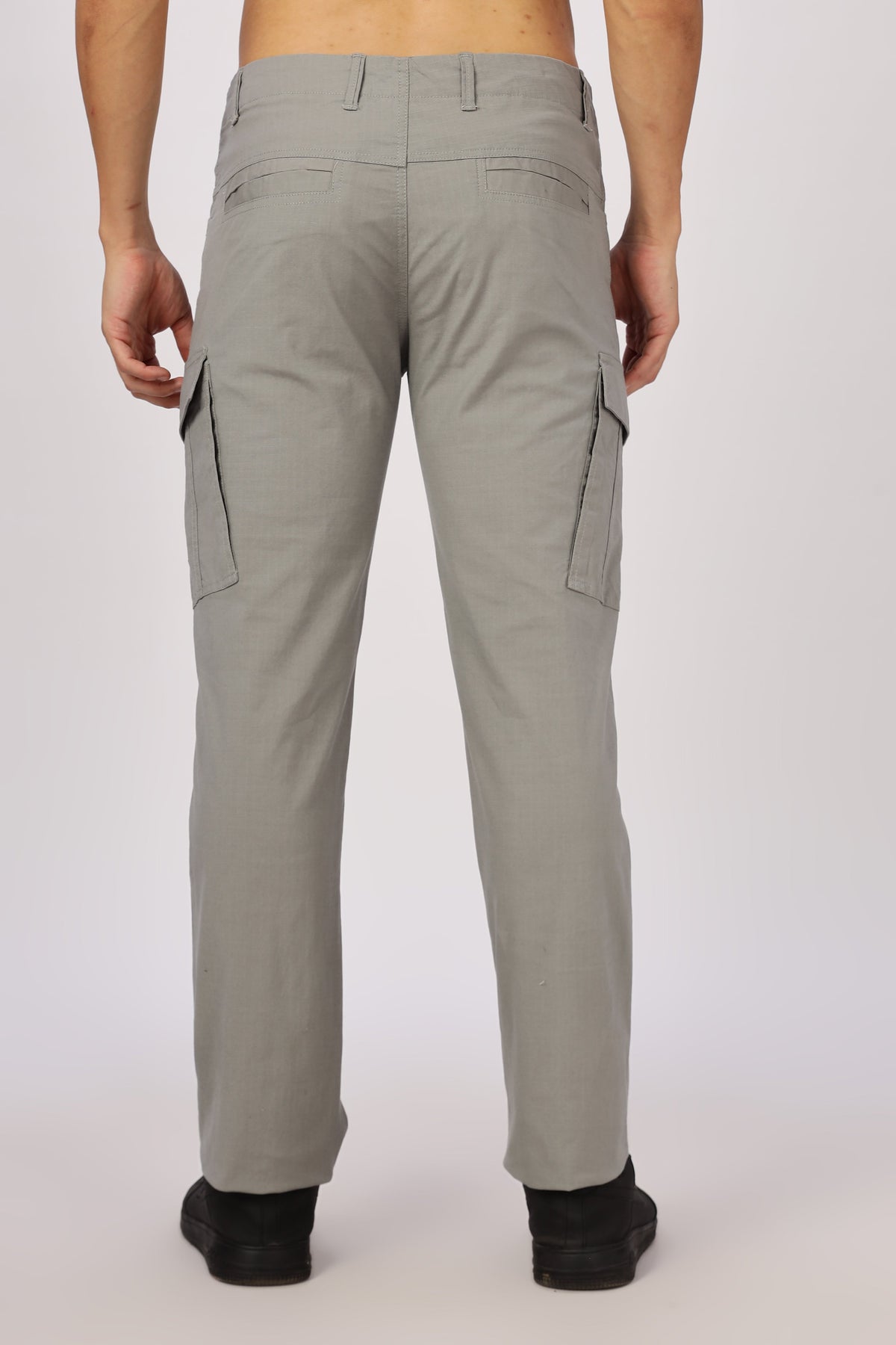 Men Ribstop Heavy duty Cargo-Lt Grey