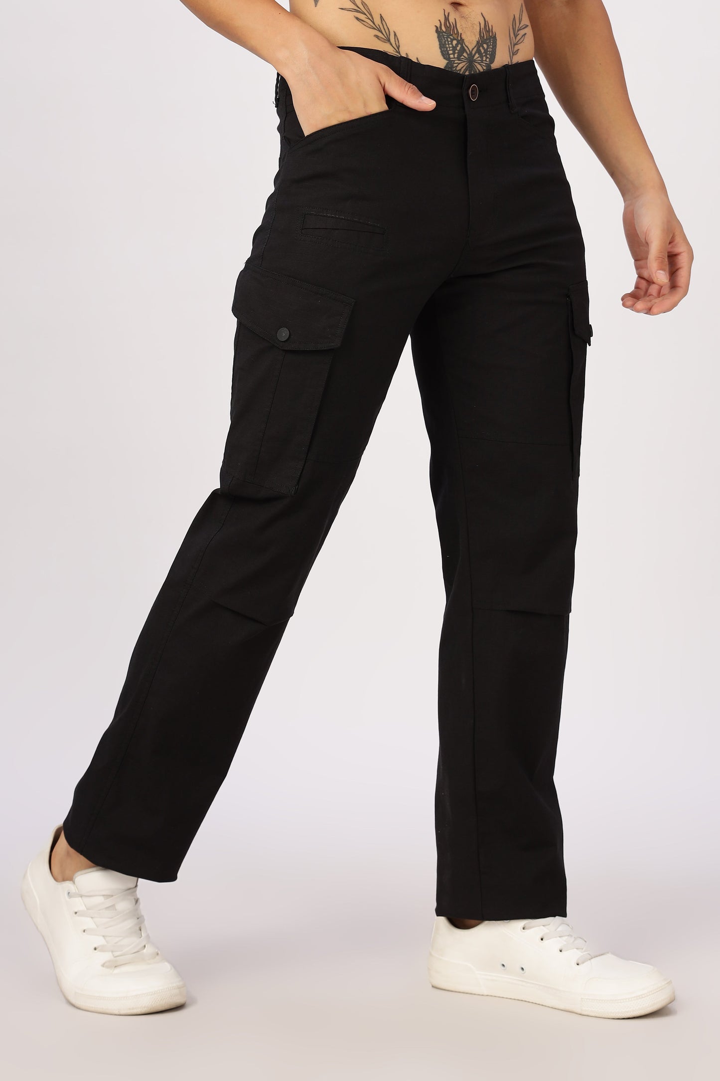 Men Ribstop Heavy duty Cargo-Navy