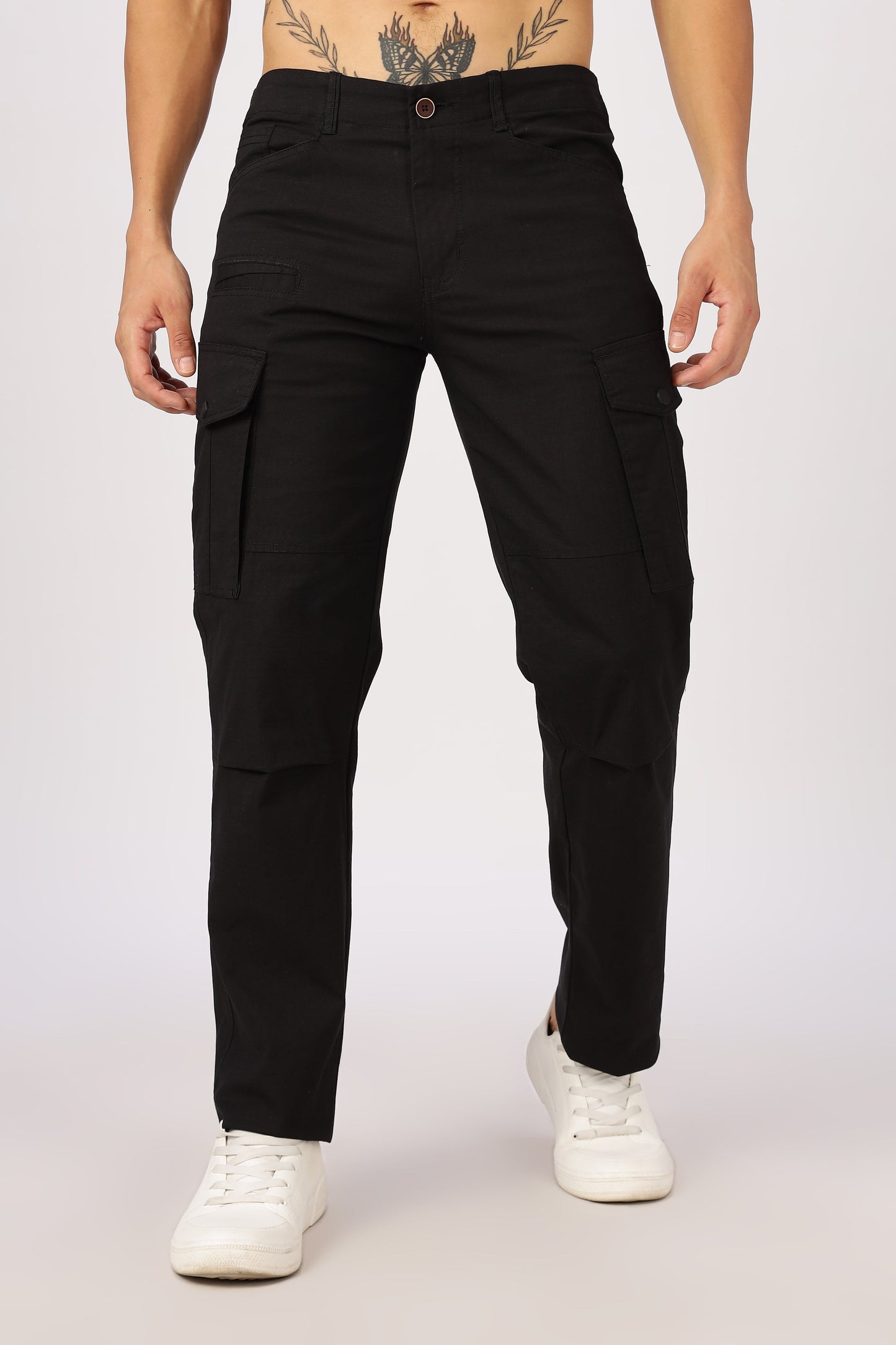 Men Ribstop Heavy duty Cargo-Navy