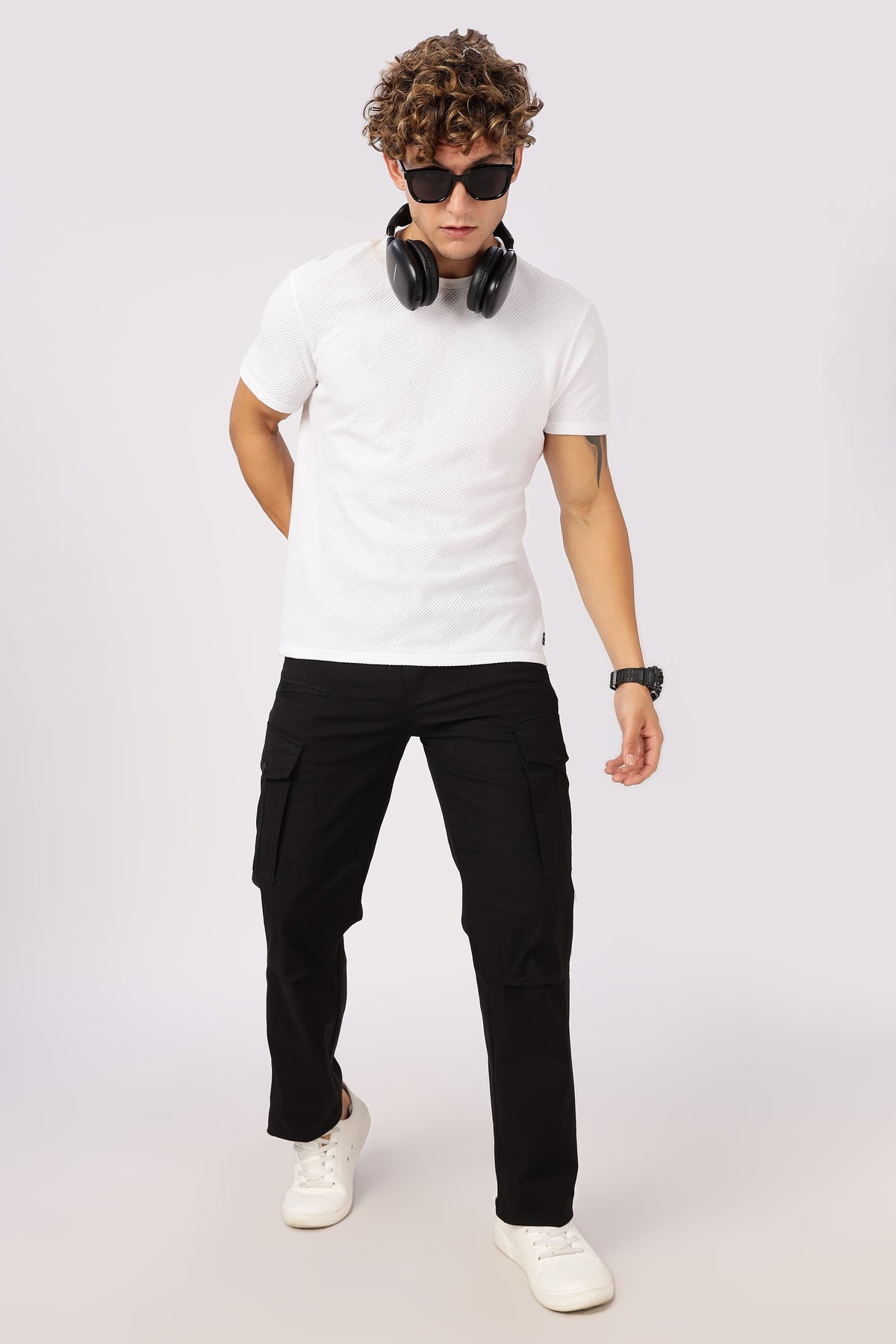 Men Ribstop Heavy duty Cargo-Navy