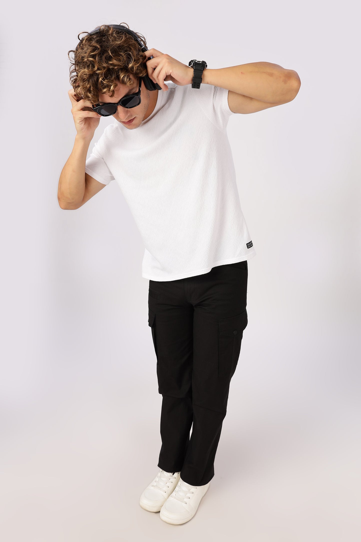 Men Ribstop Heavy duty Cargo-Navy