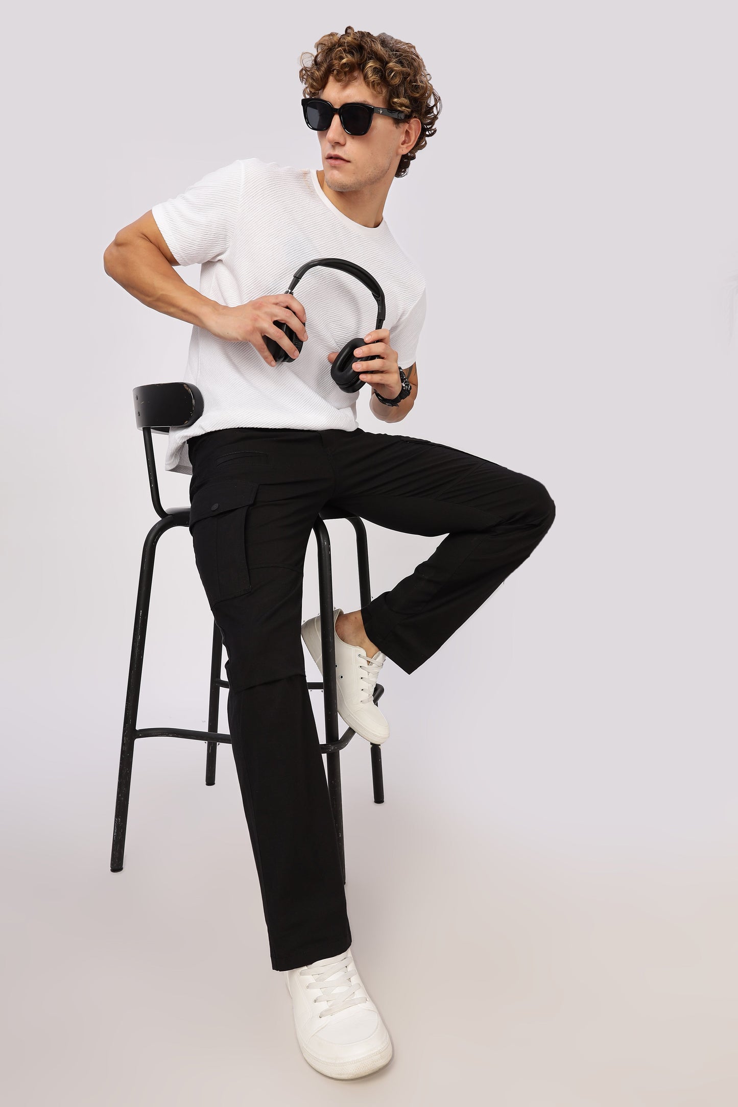 Men Ribstop Heavy duty Cargo-Navy