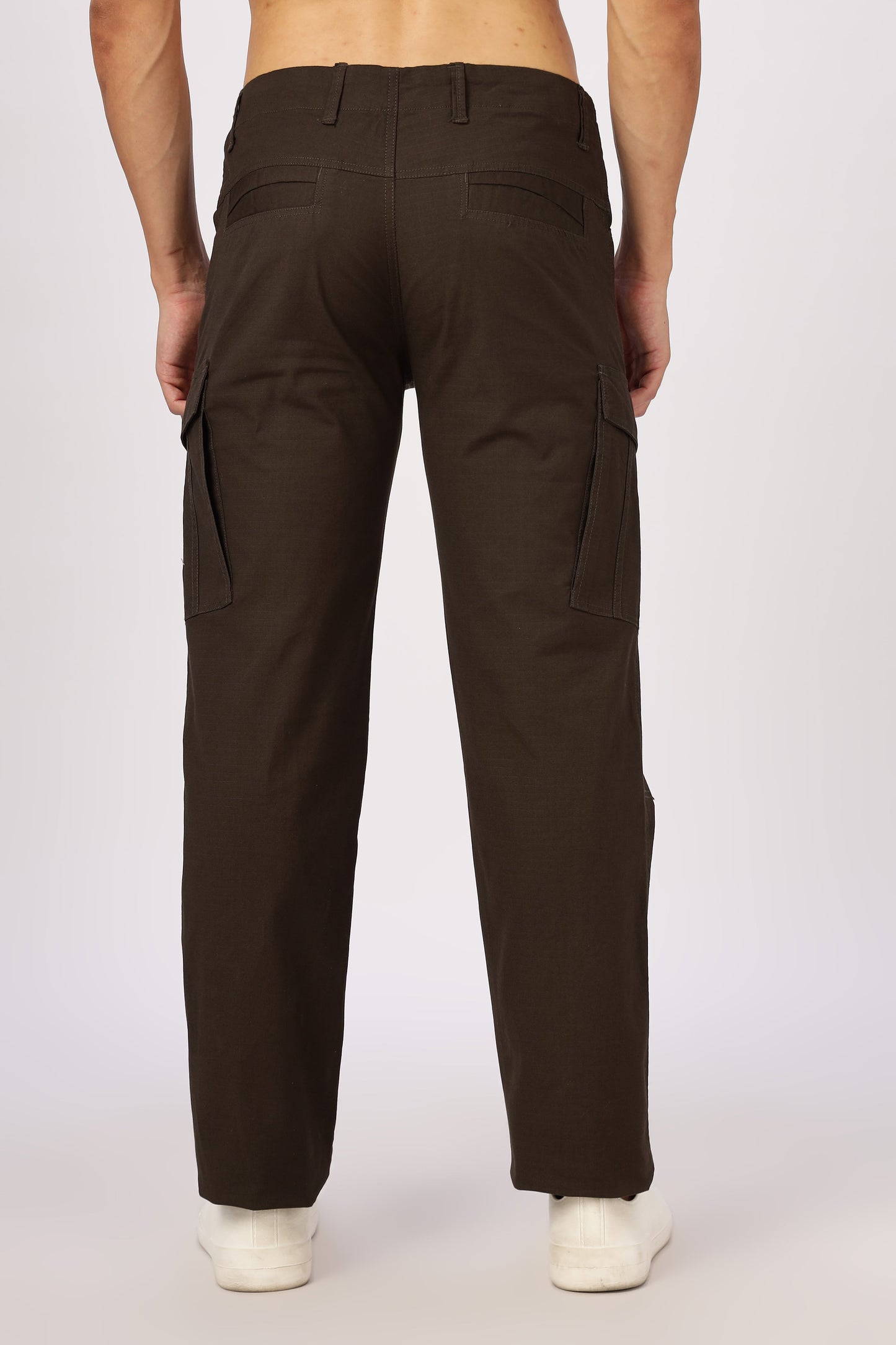 Men Ribstop Heavy duty Cargo-Brown