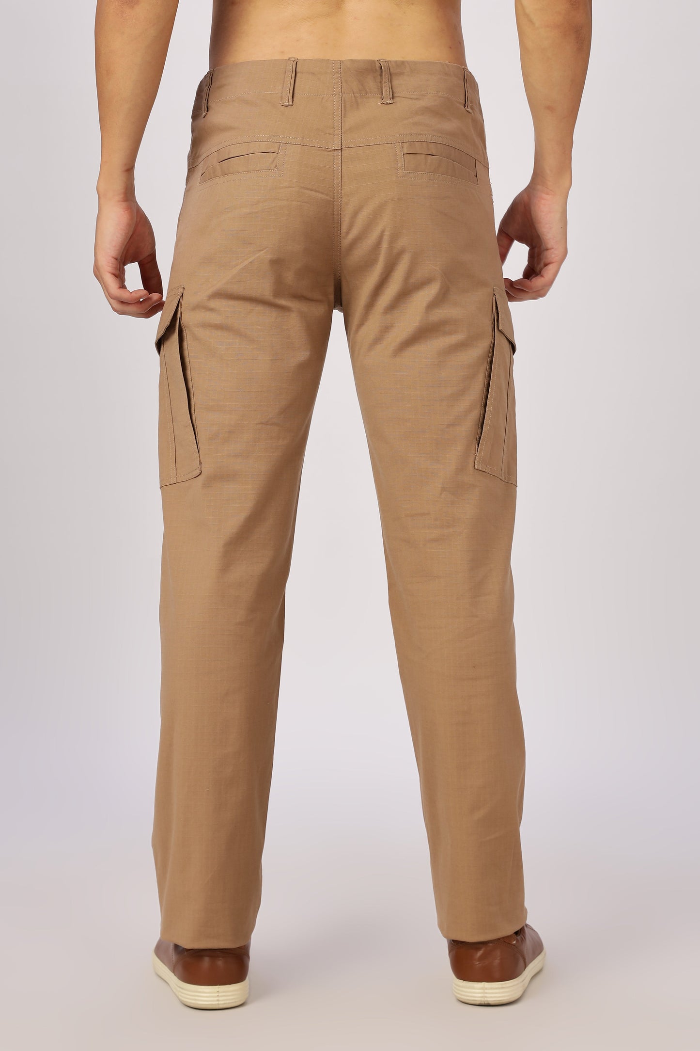 Men Ribstop Heavy duty Cargo-Khakhi
