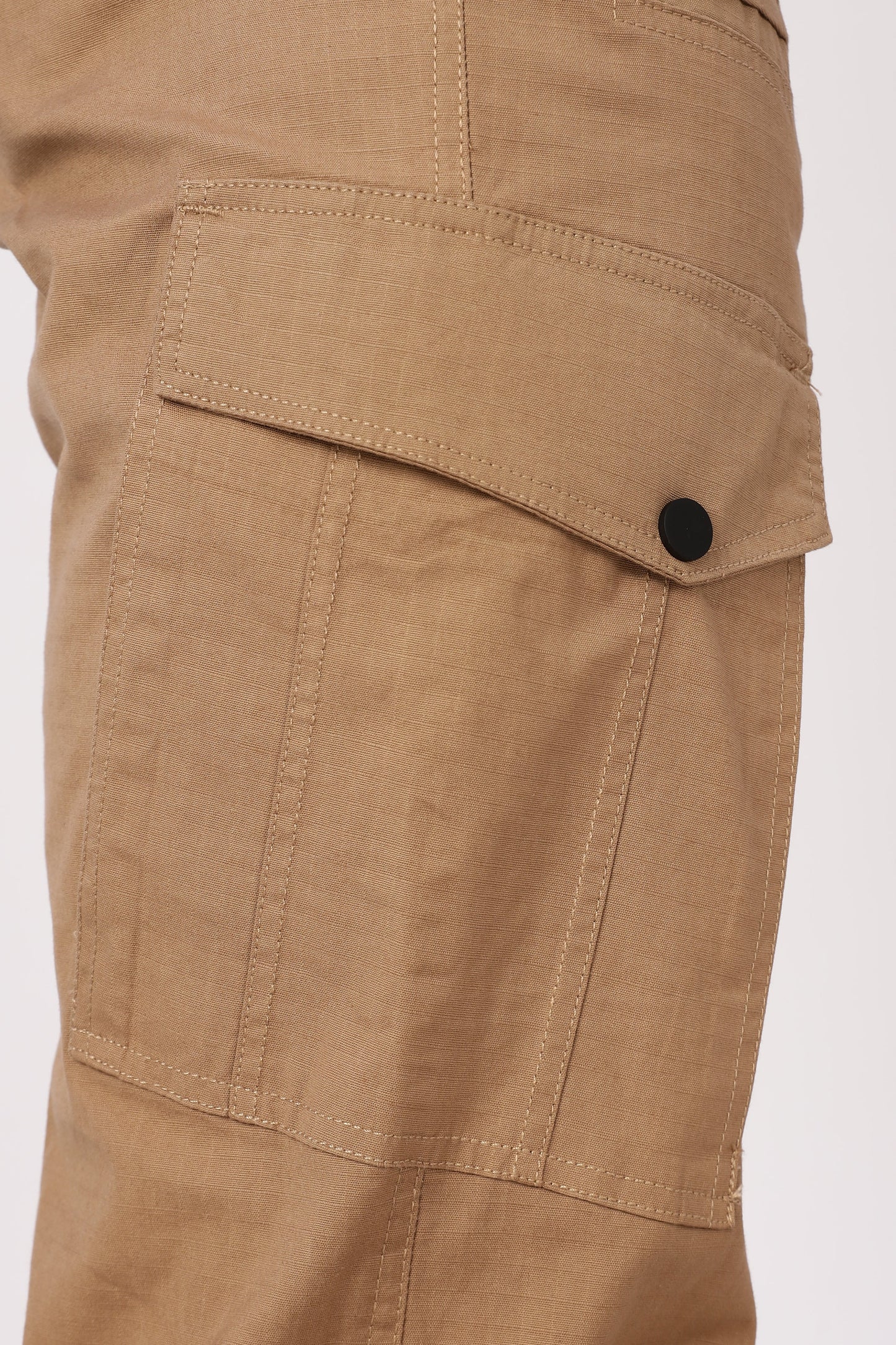 Men Ribstop Heavy duty Cargo-Khakhi