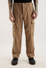 Men Corduroy Relaxed Cargo-Khakhi