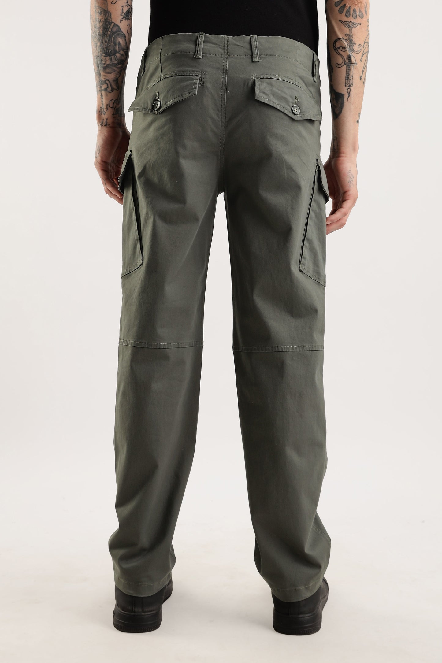 Men Heavy Air Cargo-Grey