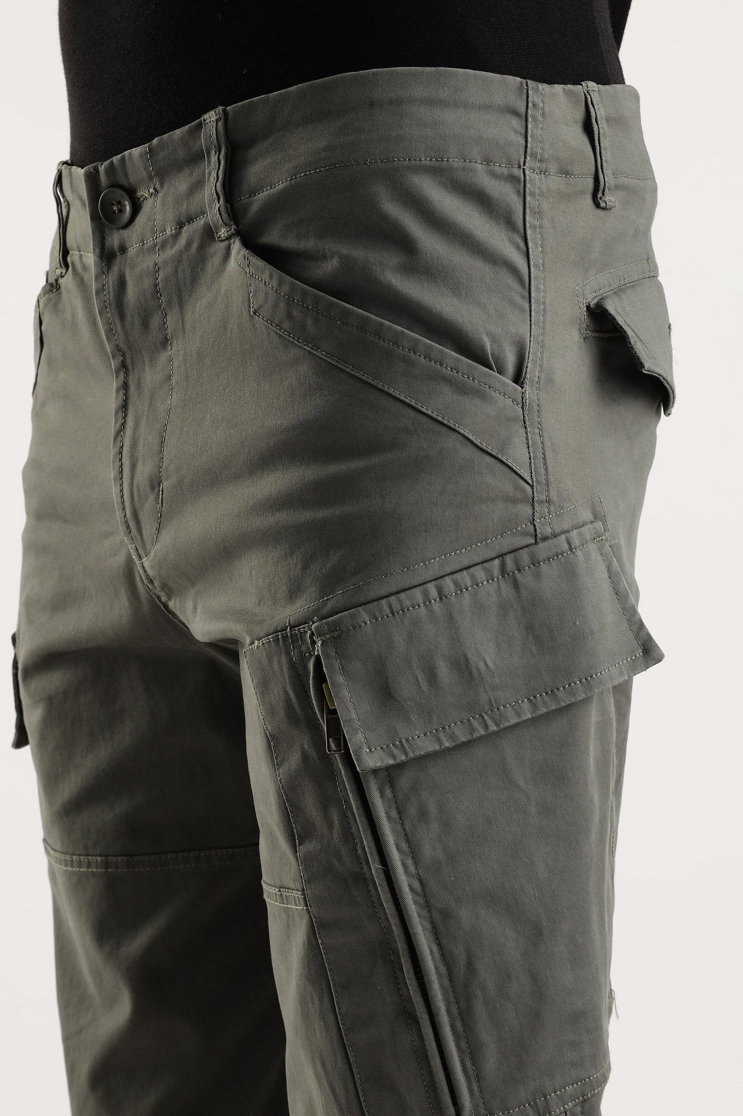 Men Heavy Air Cargo-Grey