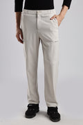 Men Structured Adventure Cargo-Cream