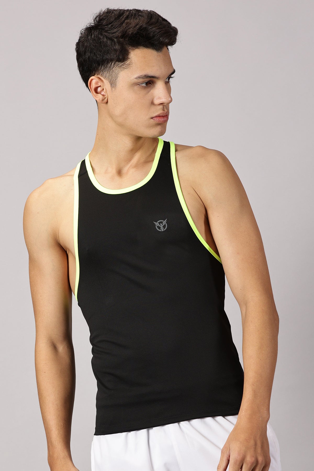 Plus Size Men Performance Racer Tank