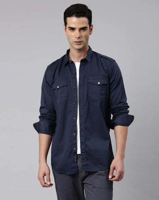Urban Utility Shirt Blue