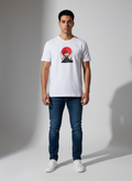 White Oversize T-Shirt - Bio Wash Terry Cotton