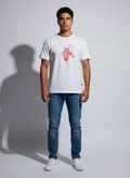 Luxe White Oversize T-Shirt - Bio Wash Terry