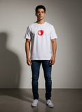 Oversize White T-Shirt - Premium Bio Wash Terry
