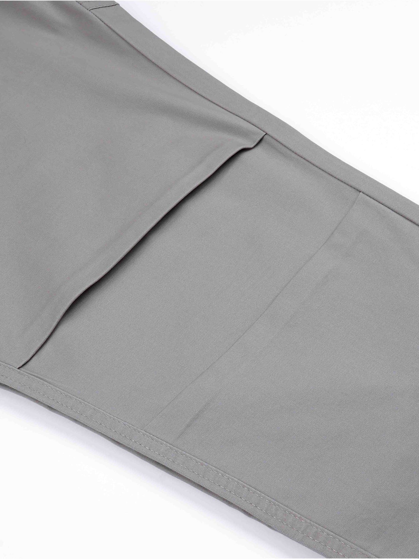 Soft Cotton Relaxed Beige Flexiwaist Pants
