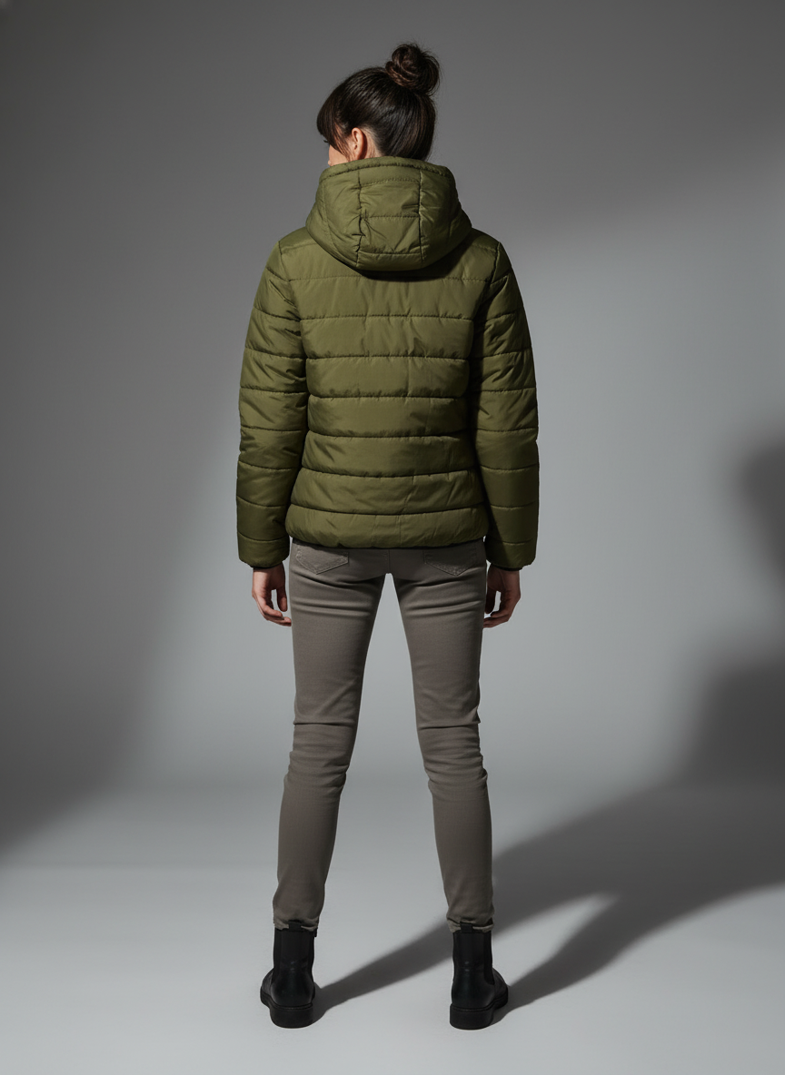 Olive Women's Jacket - Polyester