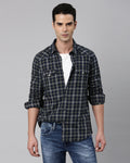 Swing Olive Plaid Shirt