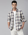 Swing Ivory Windowpane Shirt