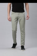Pistachio Green Colored Denim
