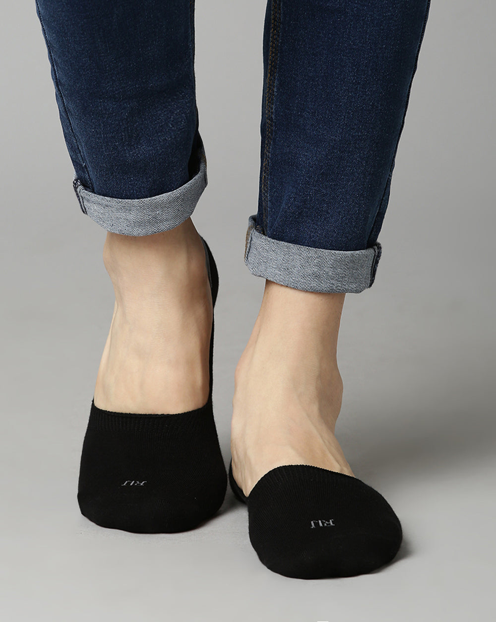 Loafer Socks - Black/Navy